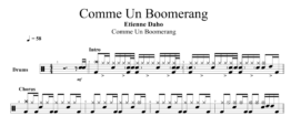 Comme Un Boomerang - preview