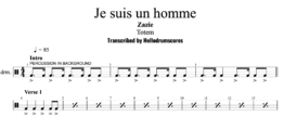 Je suis un homme - preview