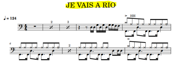 JE VAIS A RIO - Claude François