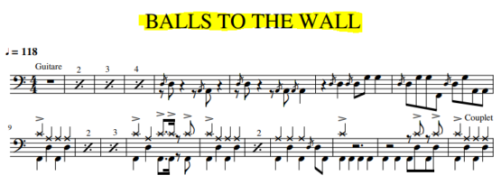 BALLS TO THE WALL - Accept