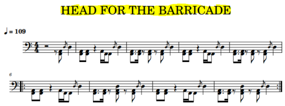 HEAD FOR THE BARRICADE - Limp Bizkit