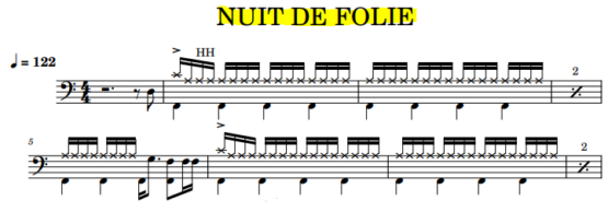 NUIT DE FOLIE - Début de Soirée