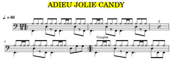 ADIEU JOLIE CANDY - Jean-François Michaël