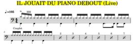 Capture Il jouait du piano debout (Live)