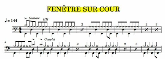 FENÊTRE SUR COUR - Patrack