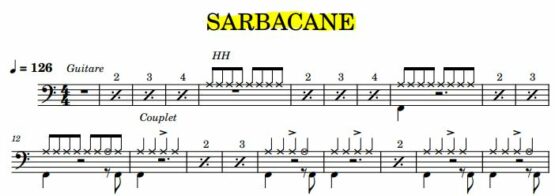 SARBACANE - Francis Cabrel