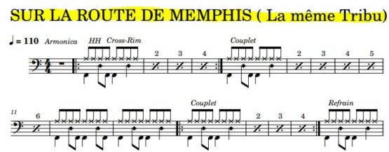 SURLA ROUTE DE MEMPHIS - Eddy Mitchell (La même Tribu)