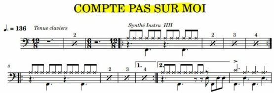 COMPTE PAS SUR MOI - Jean-Jacques Goldman