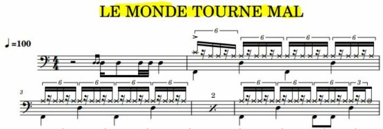 LE MONDE TOURNE MAL - Axelle Red