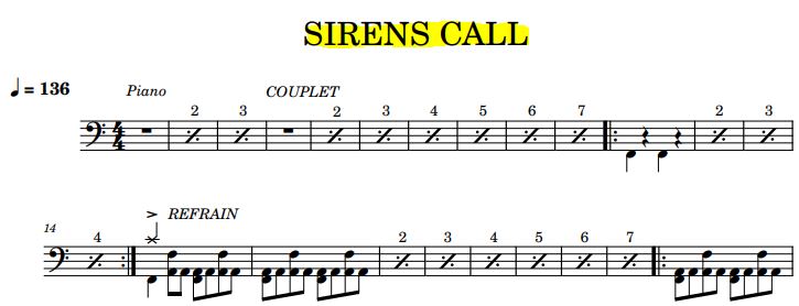 Capture Sirens call