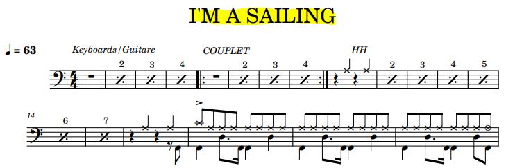 Capture I'm a sailing