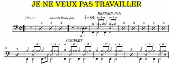 JE NE VEUX PAS TRAVAILLER - Pink Martini