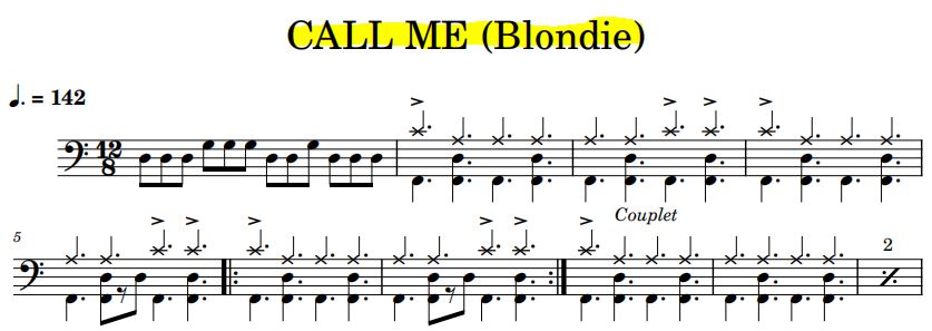 Capture Call me (Blondie)