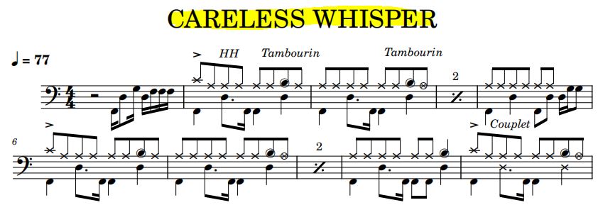 Capture Careless whisper