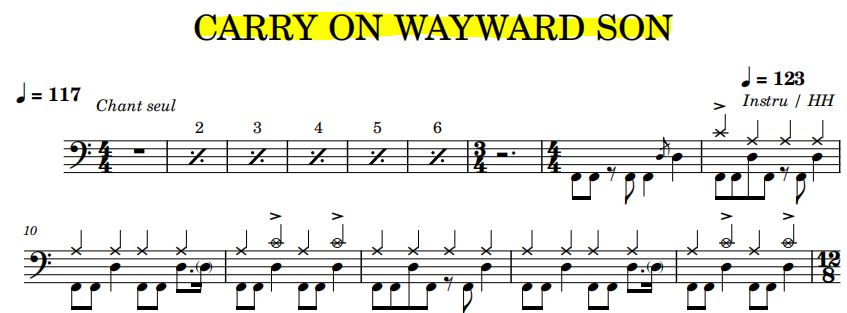 Capture Carry on wayward son