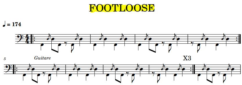 Capture Footloose