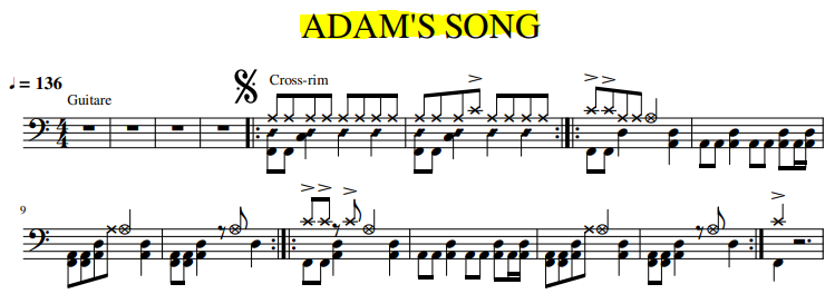 Capture Adam's song