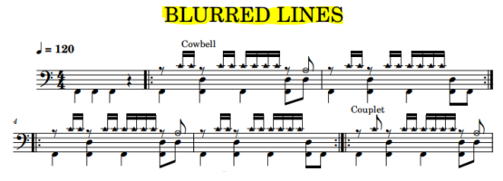 BLURRED LINES - Robin Thicke