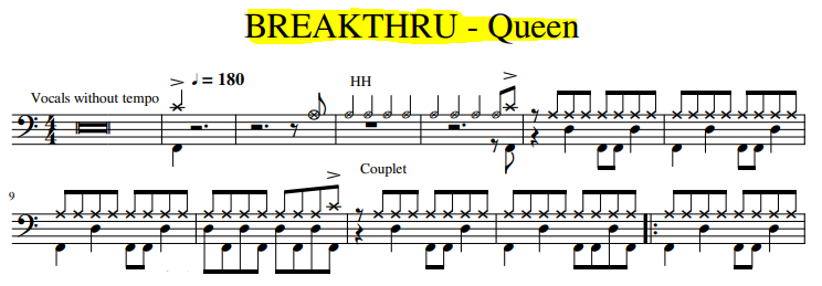 Capture Breakthru - Queen
