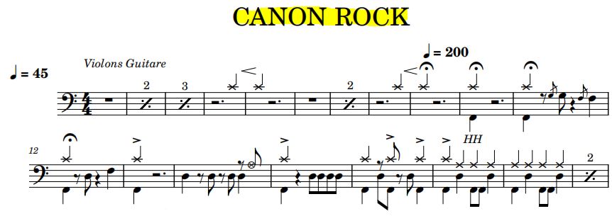 Capture Canon Rock (version Jerry C.)