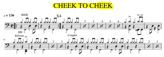 CHEEK TO CHEEK - Ella Fitzgerald