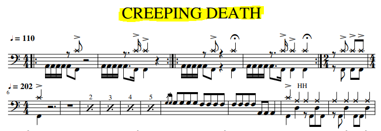 Capture Creeping Death