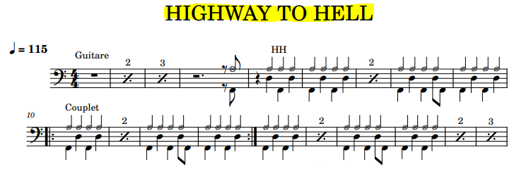 Capture Highway to hell