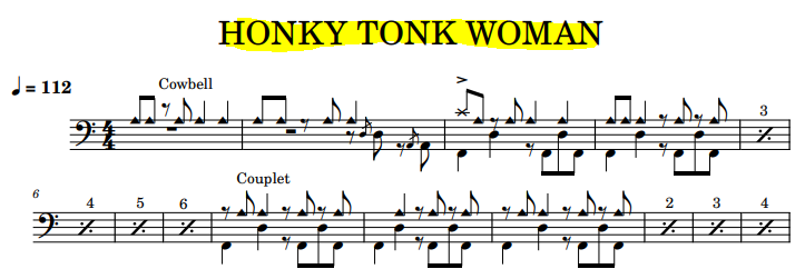 Capture Honky tonk woman