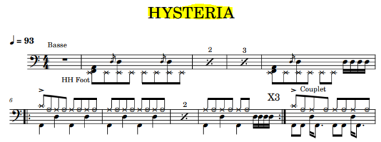 HYSTERIA - Muse