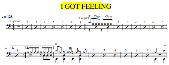 I GOT FEELING - The Black Eyed Peas