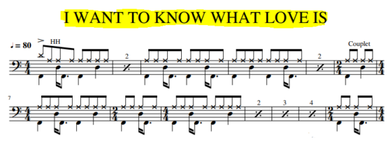 I WANT TO KNOW WHAT LOVE IS - Foreigner