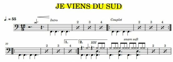 JE VIENS DU SUD - Michel Sardou