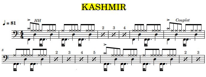 Capture Kashmir Led Zeppelin