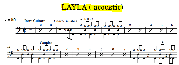 Capture Layla (acoustic)