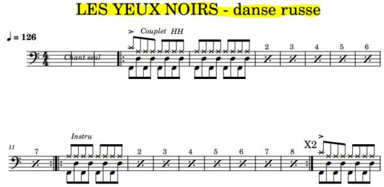 LES YEUX NOIRS - Danse Russe