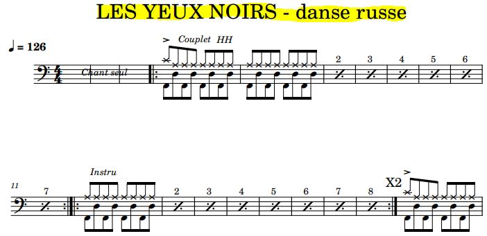 Capture Les yeux noirs - danse russe