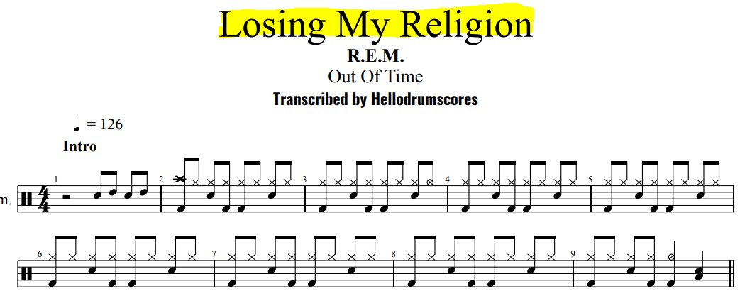 Capture Losing my religion