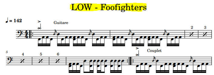 Capture Low - Foofighters