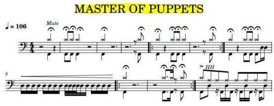 MASTER OF PUPPETS - Metallica