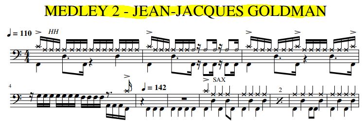 Capture Medley 2 - Jean-Jacques Goldman