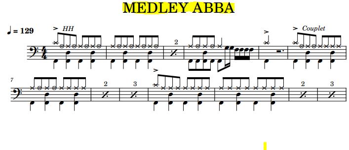 Capture Medley ABBA