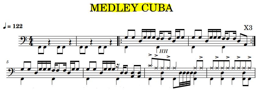 Capture Medley Cuba ( Gibson Brothers)