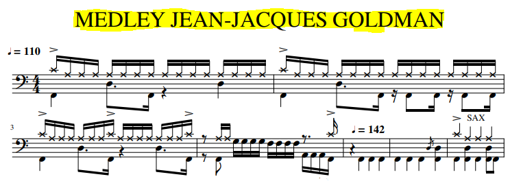 Capture Medley Jean-Jacques Goldman