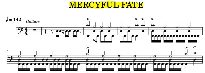 Capture Mercyful fate