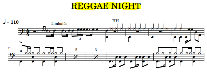 Capture Reggae night