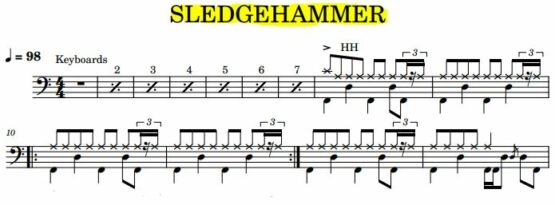 SLEDGEHAMMER - Peter Gabriel