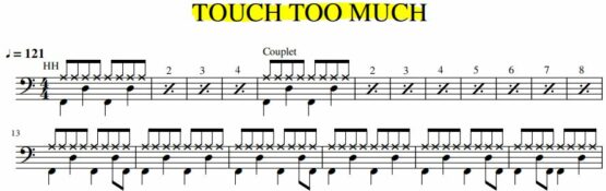 TOUCH TOO MUCH - ACDC