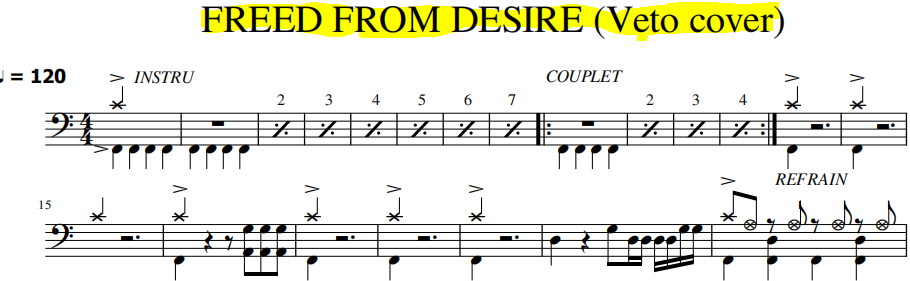 Capture Freed from desire ( Veto Cover)