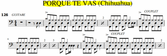 PORQUE TE VAS - cover Chihuahua