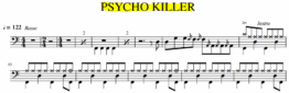 PSYCHO KILLER - Talking Heads